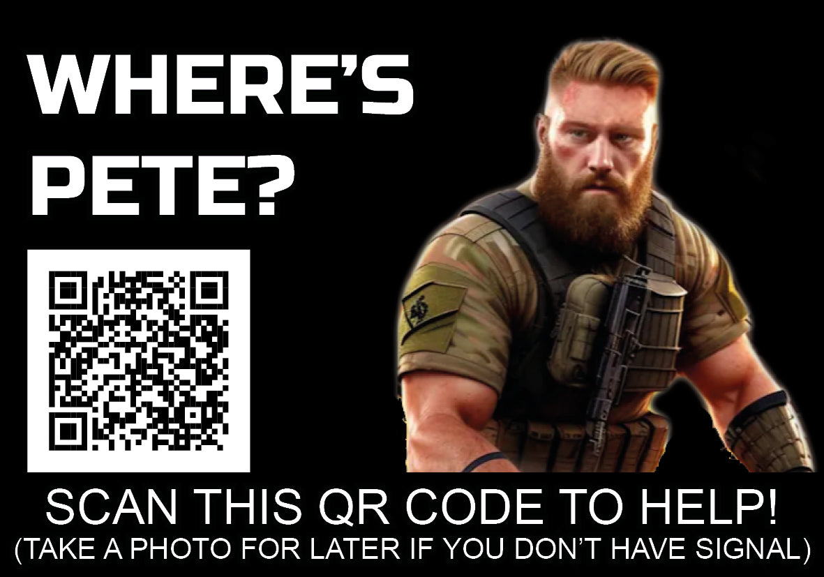 Army Pete with QR Code x100
