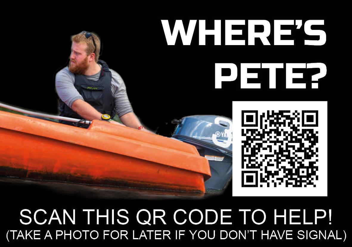 Boat Pete with QR Code x100